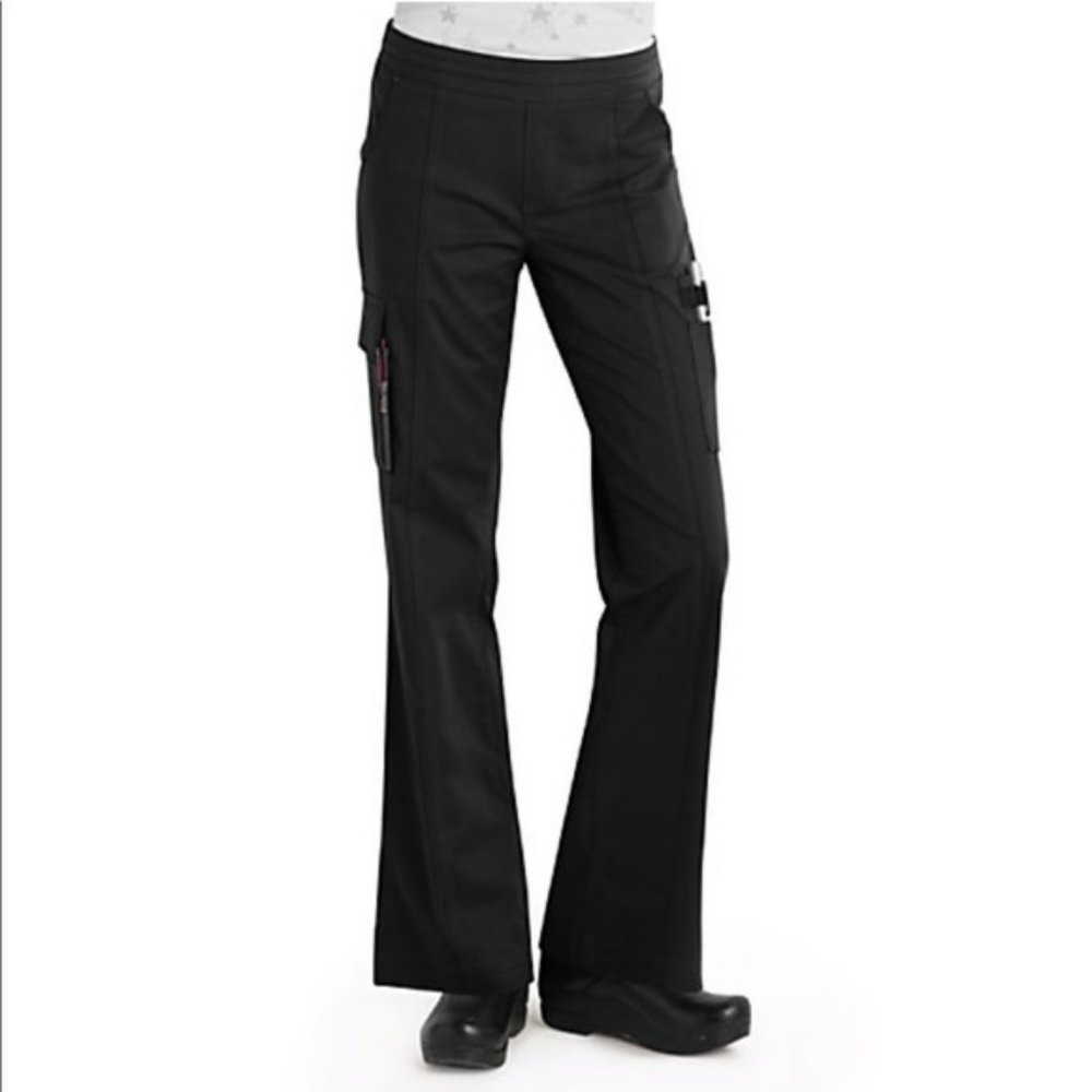 Beyond Scrubs Blaire 9-Pocket Utility Pants Black